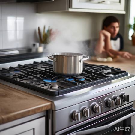 燃气灶选自动熄火,安全放心!