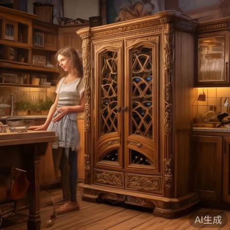 婆婆手艺红酒柜