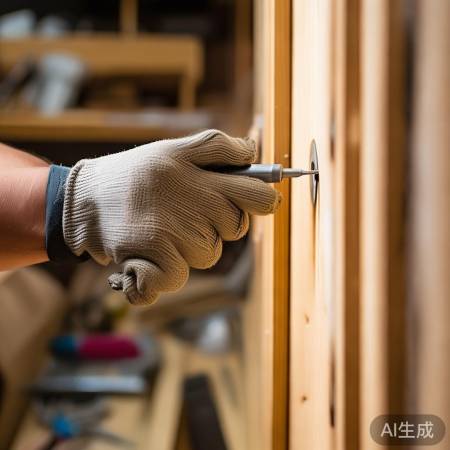 “先手后螺丝，固定不歪斜”