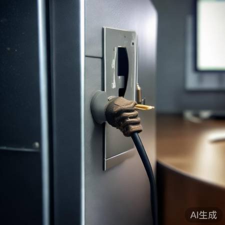 定期检查保险柜电源线