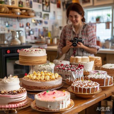 蛋糕小故事，留言分享～