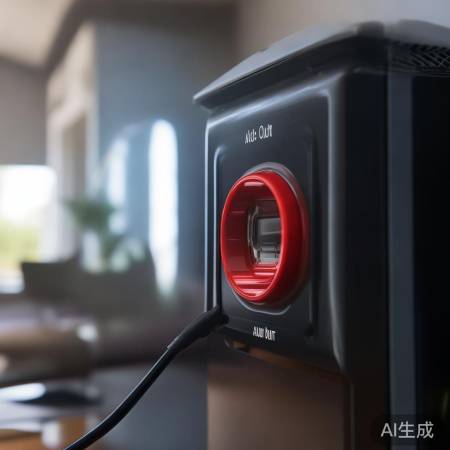 找到红色Audio Out接口