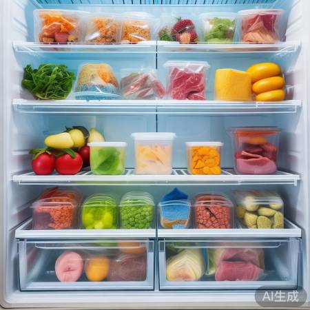冰箱分区，食材有序