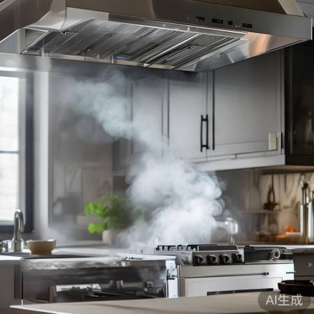 “Viking油烟机,一键吸排