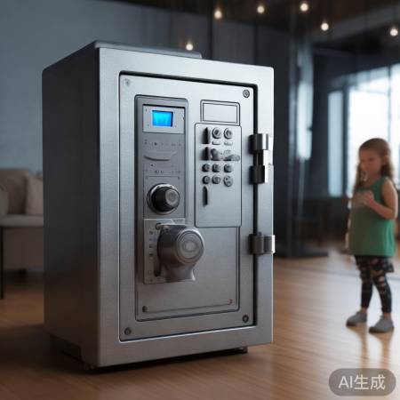 智能保险柜，双重保障，抗破坏