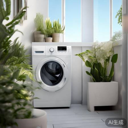 洗衣机宜放阳台角落