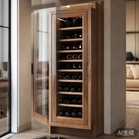 百变内嵌红酒柜，满足多种风格
