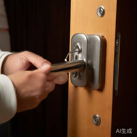 手动清除指纹锁，需螺丝刀。