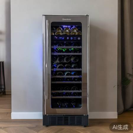 智能红酒柜，人性设计，生活气息