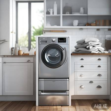 “洗衣机：家庭清洁小能手”