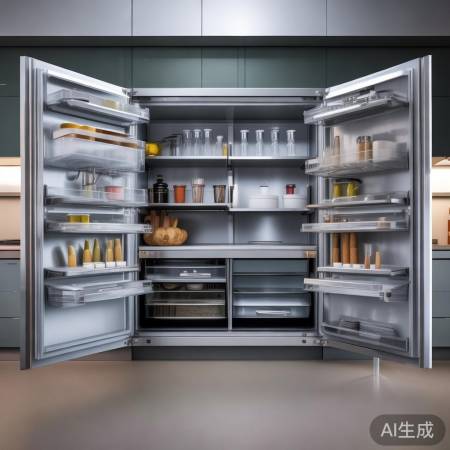 一体式厨房柜，收纳消毒两不误