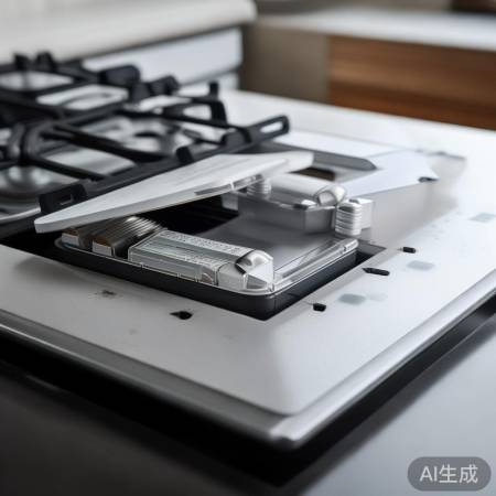 燃气灶电池盒易拆卸