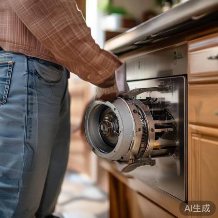 手动旋转电机，恢复启动