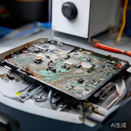 检查电路板元件是否烧毁