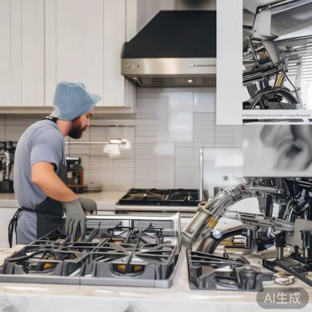 拆旧设备，注意安全