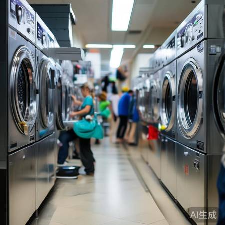 共享洗衣机,经济省时烘干机