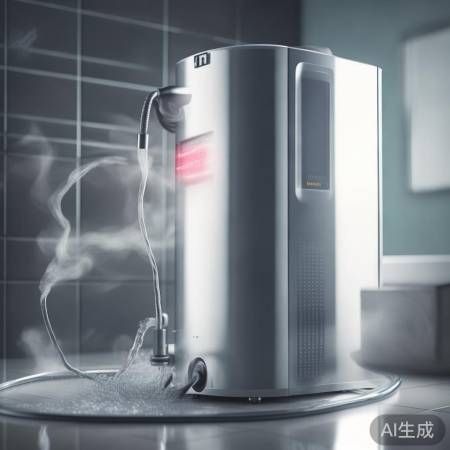 插电煤气热水器，燃烧加热。