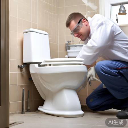 拆旧马桶，关水为先