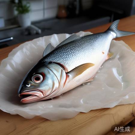 解冻带鱼,无异味可食用