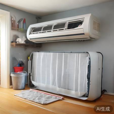 空调滤网每月洗，制冷节能又健康