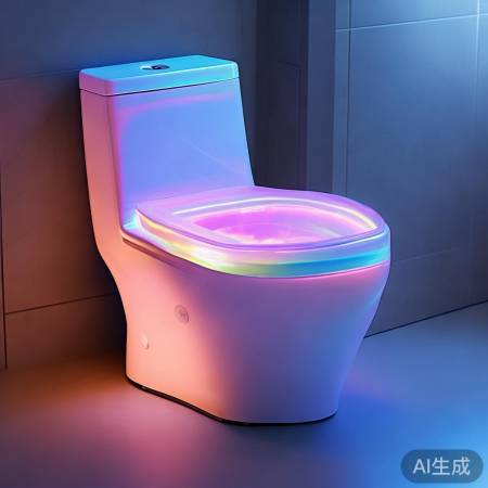 智能马桶泡沫盾变色原理