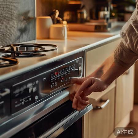 集成灶使用注意档位防脱胶