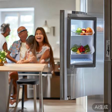 “海尔卡萨帝冰箱制冰盒，家庭生