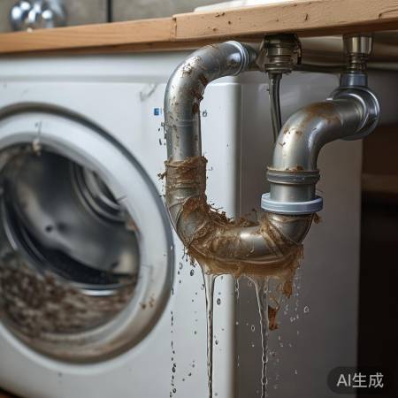 洗衣机进水阀堵