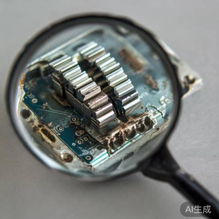 检查开关，金属片是否脏/变形