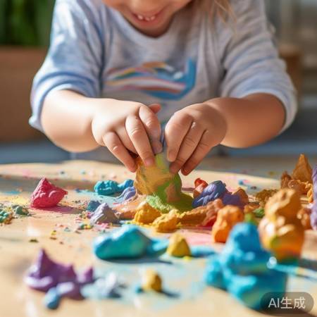 环保无毒石塑粘土，儿童塑造乐趣