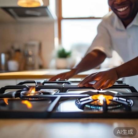 燃气灶打火教程，点燃生活热情