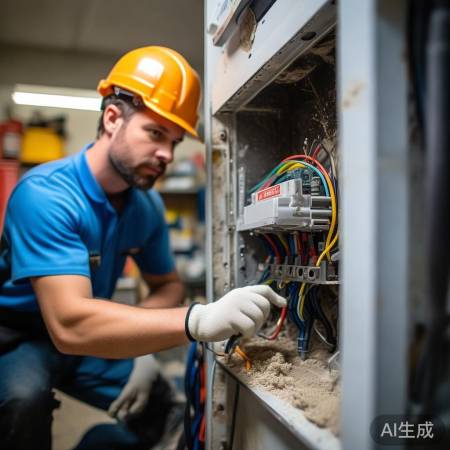 检查热水器开关内部