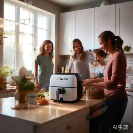 安全使用，空气炸锅护墙