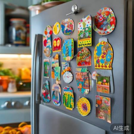 冰箱贴防油添温馨