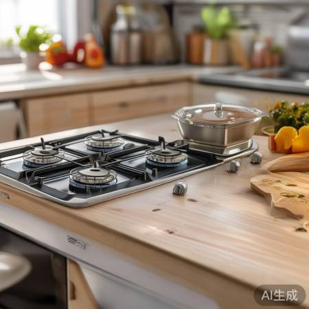 美的523燃气灶套装，性价比高