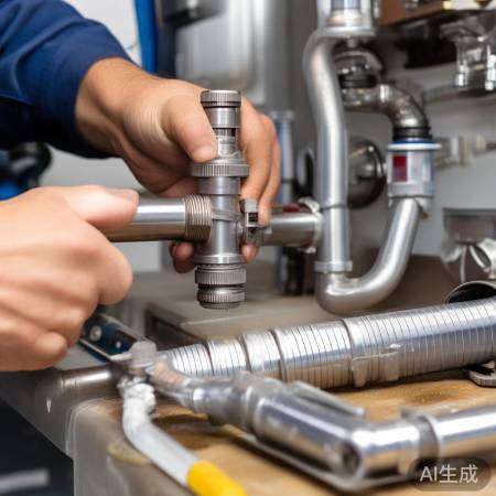 管道连接，注意密封性