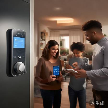 因硕智能锁，引领生活潮流