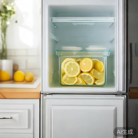 “柠檬除冰箱异味”