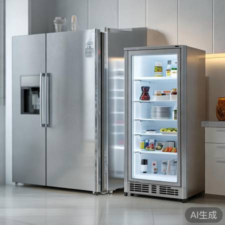 冰箱大，消毒柜小