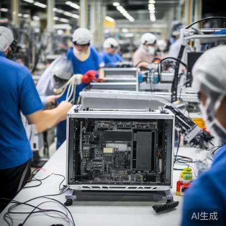 电视零件生产线