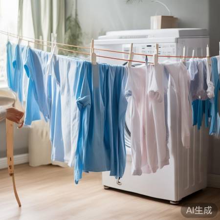 晾衣有讲究，防变形更柔软