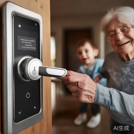 “VOC智能锁，老人小孩福音”