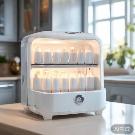 “奶瓶消毒柜，呵护宝宝健康”