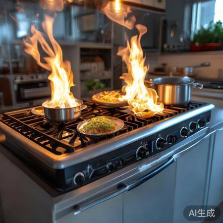 集成灶火力全开，省时省气