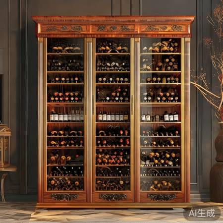 宁夏定制红酒柜，美酒家具相伴多
