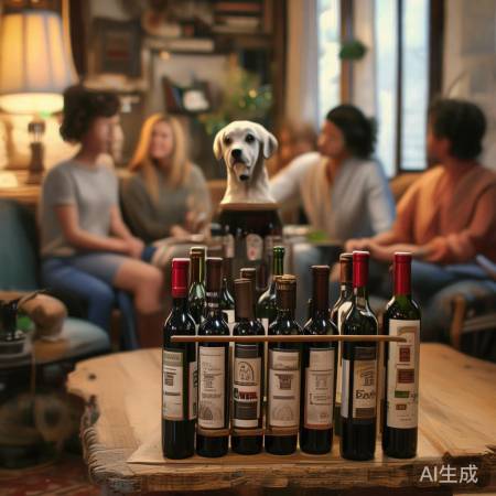 哈士奇红酒柜热议，趣味新闻分享