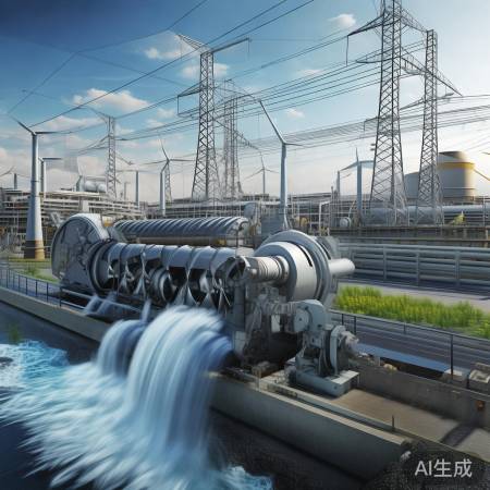 发电厂发电,电网传输电
