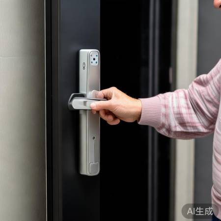 指纹锁，简单易用