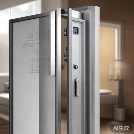 “厚重大牢固防盗门”