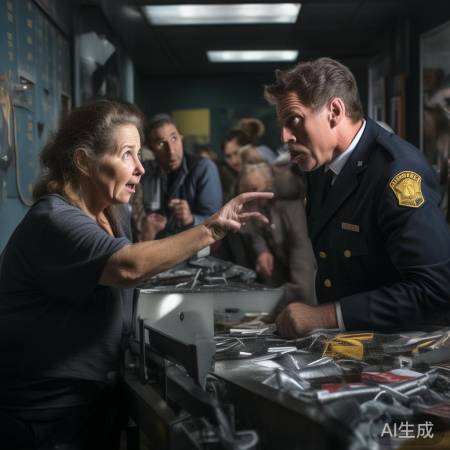 保洁阿姨发现保险柜异常,队长罪